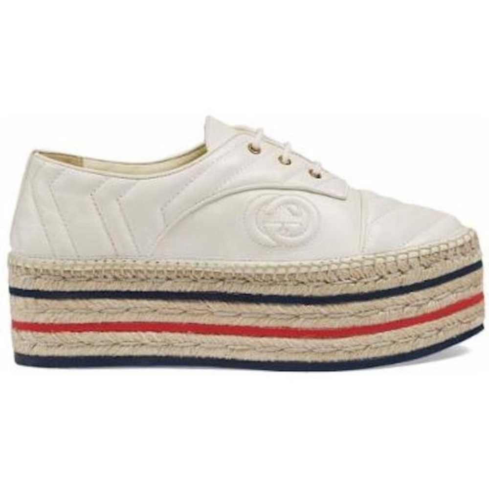 NEW✨Gucci Platform Nappa Charlotte Sneakers Shoes
